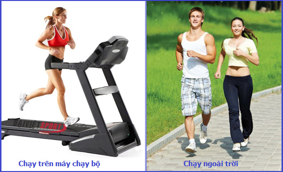 Chạy ngoài trời và máy chạy bộ tại nhà cái nào tốt?