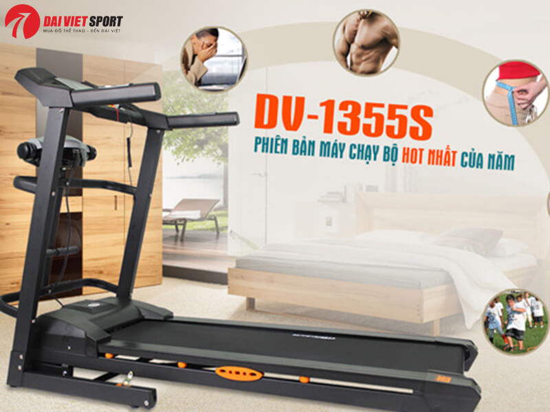 Review máy chạy bộ điện Đại Việt DV – 1351