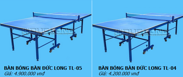 Bàn bóng bàn Đức Long dành cho tập luyện