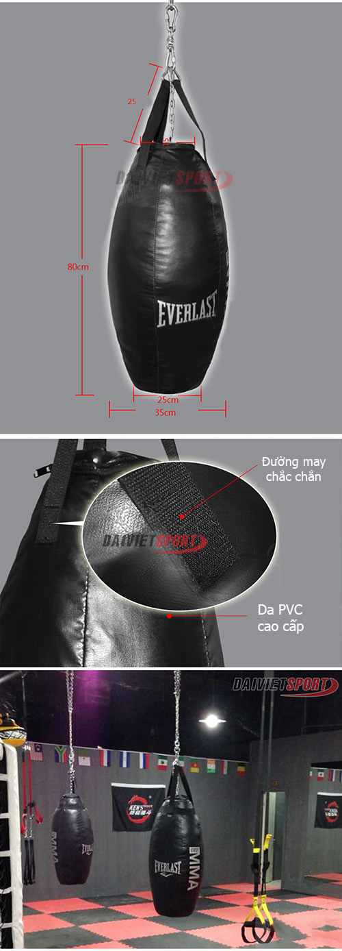 Bao đấm boxing Everlast 01