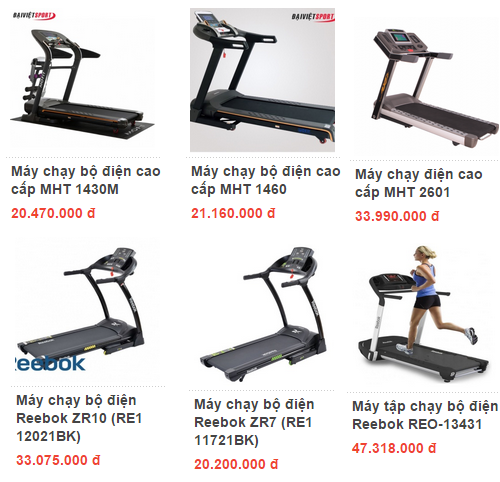 máy chạy bộ điện cao cấp