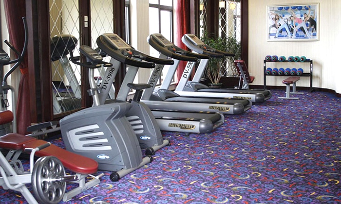 máy chạy bộ điện DV-5906 phòng gym