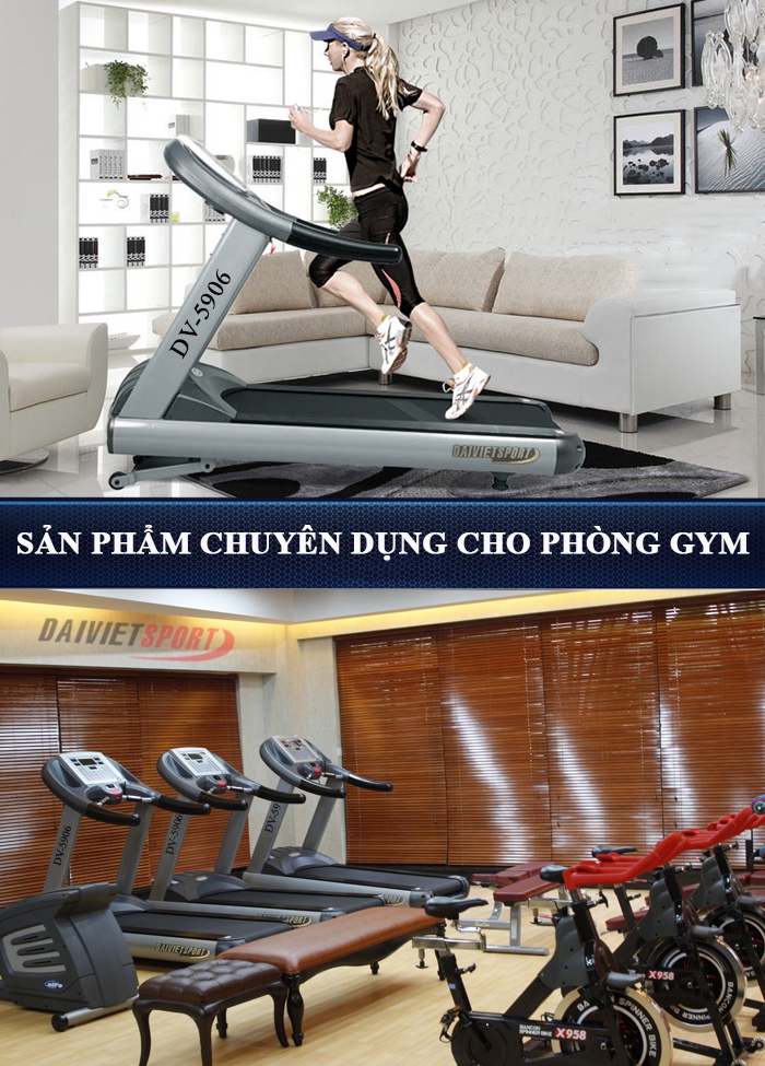 may chay bo phong Gym