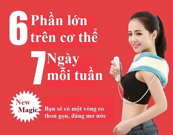 Tác dụng khi sử dụng đai massage New Magic