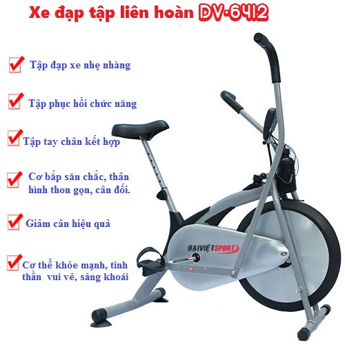 Xe đạp tập liên hoàn Đại Việt DV-6412